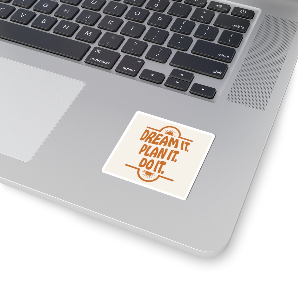 Dream It. Plan It. Do It. Kiss-Cut Sticker — Motivational Retro Laptop Sticker - Image 11